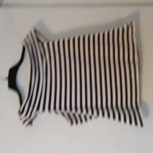 Boston Proper, L, navy/white